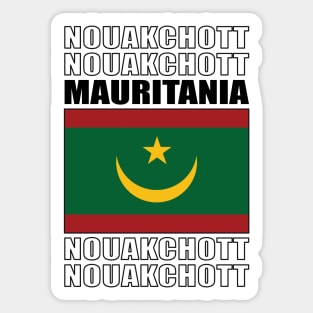 Flag of Mauritania Sticker